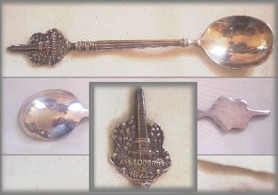 Apeldoorn de Naald Holland Souvenir Spoon