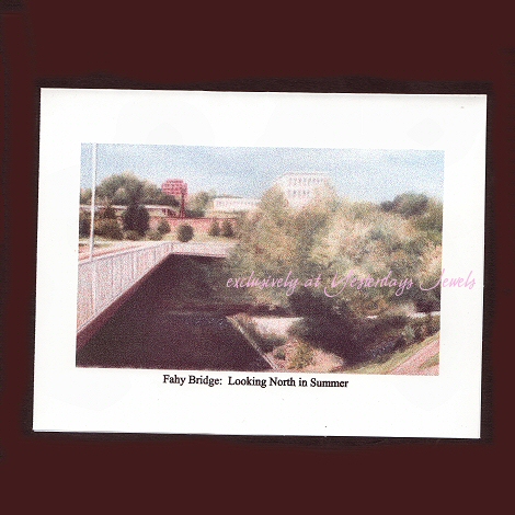 FAHY BRIDGE NORTH Art Notecards