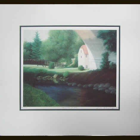 LIGHT OF DAY Matted LE Signed Number Print