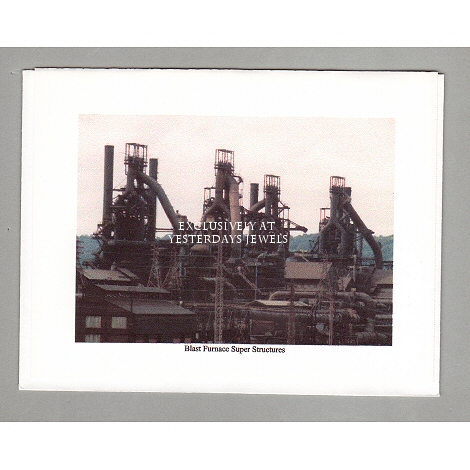 Bethlehem Steel Blast Furnace Super Structures Notecard