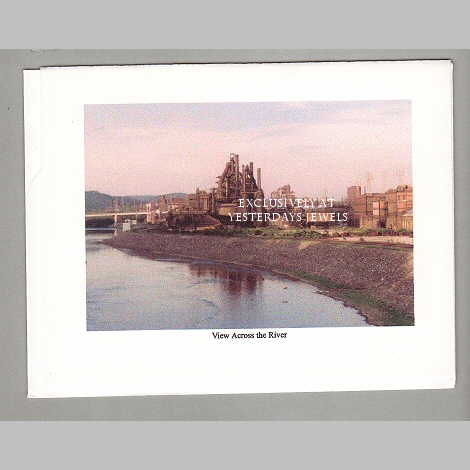 Bethlehem Steel View Across the River Notecard