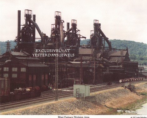 Bethlehem Steel Blast Furnace Division Area Print Only