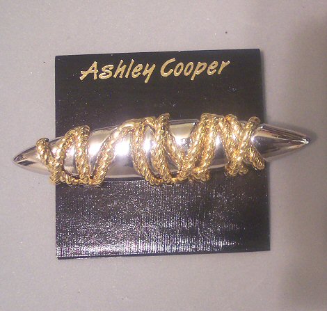 Ashley Cooper Two Tone Pin