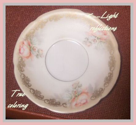 R S Tillowitz Hand Decorated Saucer