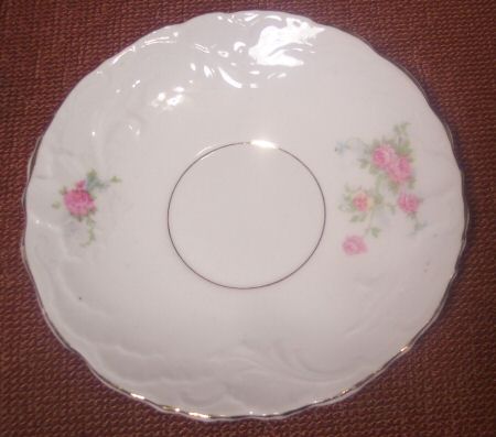 Unmarked Embossed Saucer