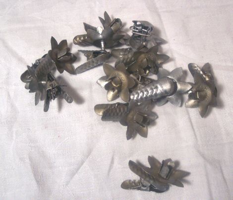 West Germany Tin Candle Clips
