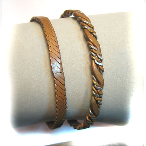 Coppery Bracelet Duo