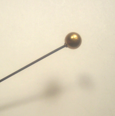 Gold Filled Antique Bead Hatpin