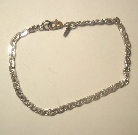 Monet Flat Link Chain Bracelet