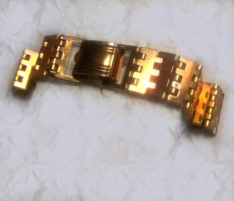Copper Washed Link Bracelet