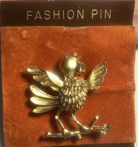 Hungry Bird Fashion Pin