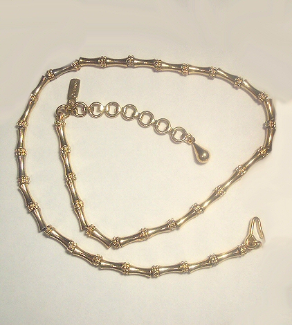 Monet Barrel Bead Necklace
