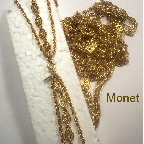 Monet Triple Strand Necklace