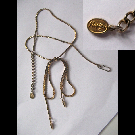 Napier String Tie Necklace