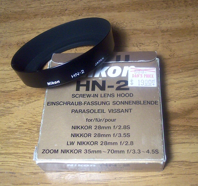 Nikon HN-2 Screw In Lens Hood