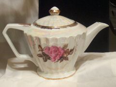 Pearl Lusterware Teapot