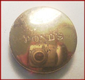 Vintage Ponds Brass Rouge Pot
