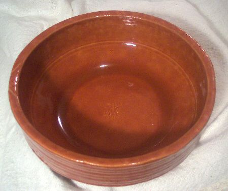 19th Century Primitive Redware Bowl 3