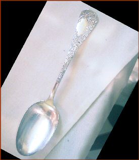 Very Scarce Wm. A. Rogers 1905 Elmore Dinner Spoon, Soup Spoon