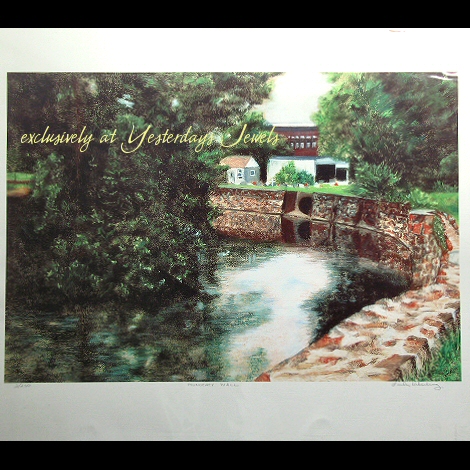 MONOCACY WALL LE Signed Numbered Print by Heberling