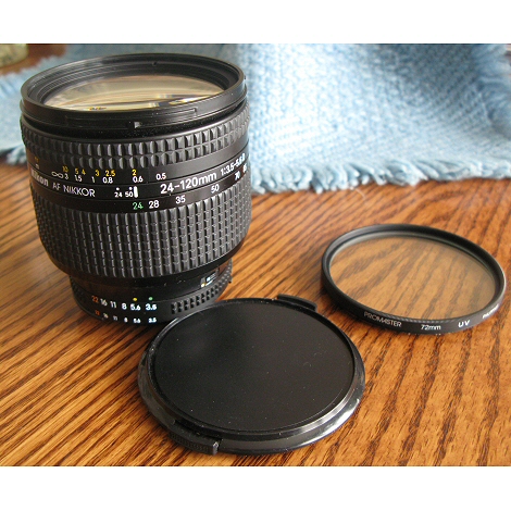 Nikon Nikkor AF 24-120mm 1:3.5-5.6D Lens